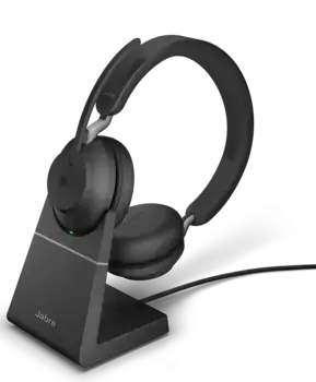 Гарнитура беспроводная JABRA Evolve2 65 Link380a MS Stereo Stand (26599-999-989)