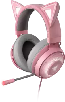 Гарнитура игровая RAZER Kraken Kitty Ed. Quartz Pink/Gray (RZ04-02980200-R3M1)