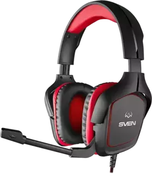 Гарнитура игровая SVEN AP-G333MV Black/Red (SV-019396)