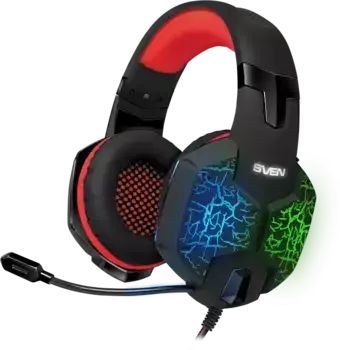 Гарнитура игровая SVEN AP-U988MV Black/Red (SV-014780)