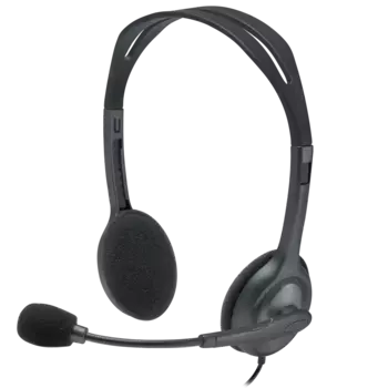 Гарнитура проводная LOGITECH Headset H111 Stereo (981-000593)