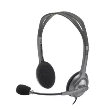 Гарнитура проводная LOGITECH Headset H111 Stereo Silver (981-000594)