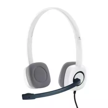 Гарнитура проводная LOGITECH Stereo Headset H150 Coconut (981-000350)