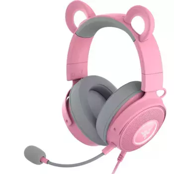 Гарнитура проводная RAZER Kraken Kitty Ed. V2 Pro Quartz Headset (RZ04-04510200-R3M1)