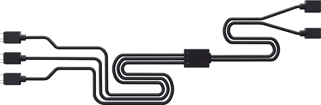 Кабель питания вентилятора COOLER MASTER Addressable RGB 1-to-3 Splitter Cable (MFX-AWHN-3NNN1-R1)