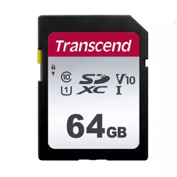 Карта памяти TRANSCEND 300S SDXC 64GB TS64GSDC300S