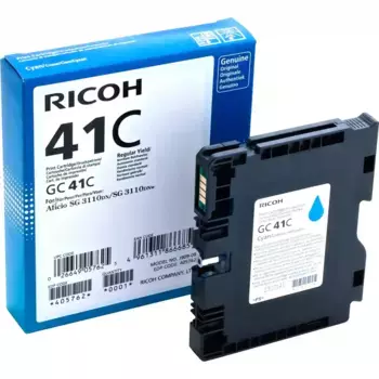 Картридж для гелевого принтера RICOH GC 41C Cyan (405762)