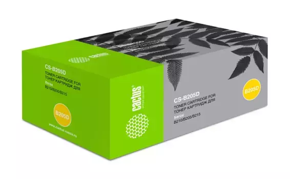 Картридж для лазерного принтера CACTUS 106R04349, чёрный (CS-B205D)