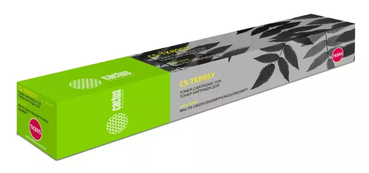 Картридж для лазерного принтера CACTUS TK-895Y жёлтый (CS-TK895Y)