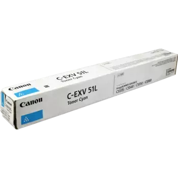 Картридж для лазерного принтера CANON C-EXV 51L Cyan (0485C002)