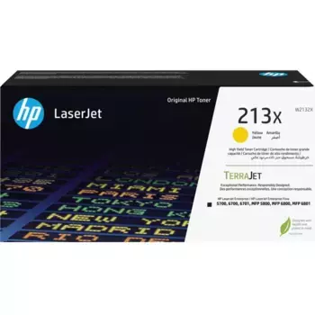 Картридж для лазерного принтера HP 213X Yellow (W2132X)