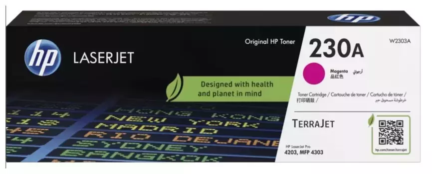 Картридж для лазерного принтера HP 230A Magenta (W2303A)