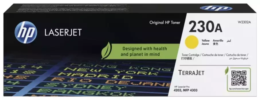 Картридж для лазерного принтера HP 230A Yellow (W2302A)