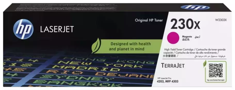 Картридж для лазерного принтера HP 230X Magenta (W2303X)