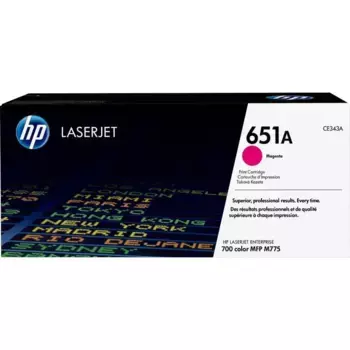 Картридж для лазерного принтера HP 651A Magenta (CE343A)