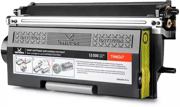 Картридж для лазерного принтера КАТЮША Р247/M247 Black (THM247)