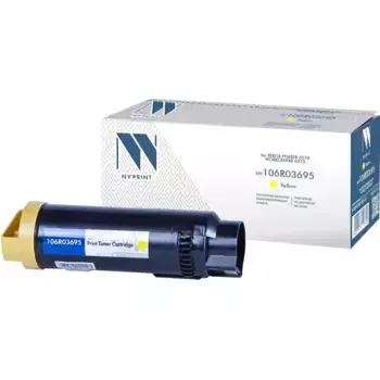 Картридж для лазерного принтера NVP NV-106R03695Y Yellow