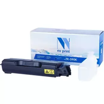 Картридж для лазерного принтера NVP NV-TK590Bk Black