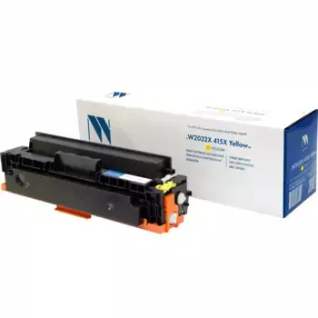 Картридж для лазерного принтера NVP NV-W2032X 415X Yellow (БЕЗ ЧИПА)