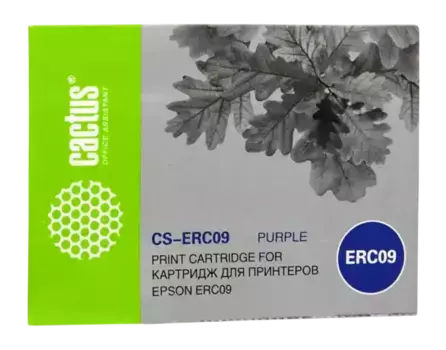 Картридж для матричного принтера CACTUS ERC09, пурпурный (CS-ERC09)