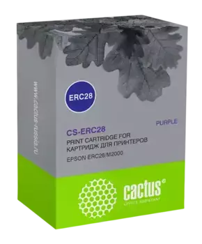 Картридж для матричного принтера CACTUS ERC28, фиолетовый (CS-ERC28)