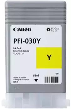 Картридж для струйного принтера CANON PFI-030 Yellow (3492C001)
