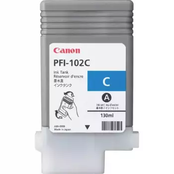 Картридж для струйного принтера CANON PFI-102C Cyan (0896B001)