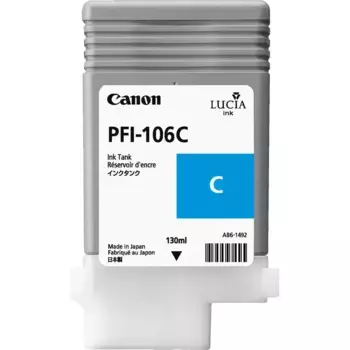 Картридж для струйного принтера CANON PFI-106C Cyan (6622B001)