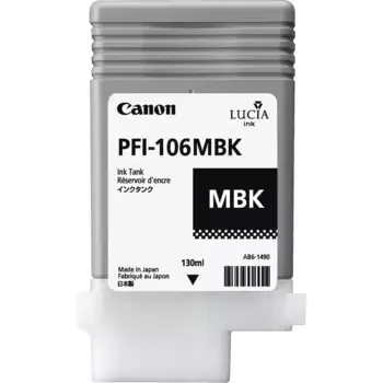 Картридж для струйного принтера CANON PFI-106MBK Matte Black (6620B001)