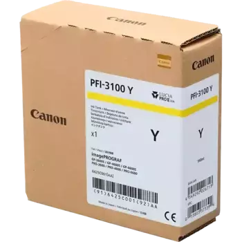 Картридж для струйного принтера CANON PFI-3100 Yellow (6425C001)