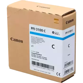 Картридж для струйного принтера CANON PFI-3100 Cyan (6423C001)