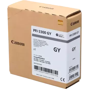 Картридж для струйного принтера CANON PFI-3300 Grey (6437C001)