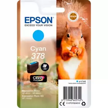 Картридж для струйного принтера EPSON 378 Cyan (C13T37824020)