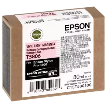 Картридж для струйного принтера EPSON T5806 Light Magenta (C13T580600) PI