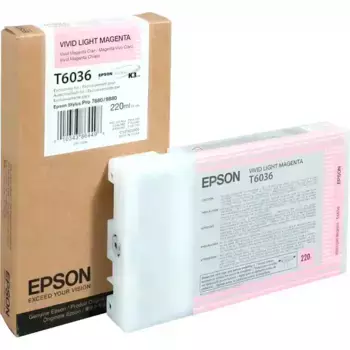 Картридж для струйного принтера EPSON T6036, Vivid Light Magenta (C13T603600)