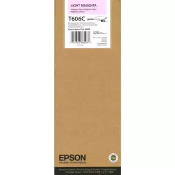 Картридж для струйного принтера EPSON T606C Light Magenta (C13T606C00)