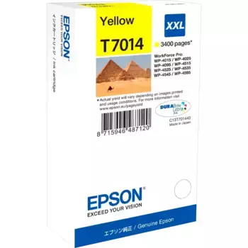 Картридж для струйного принтера EPSON T7014 Yellow XXL (C13T70144010)
