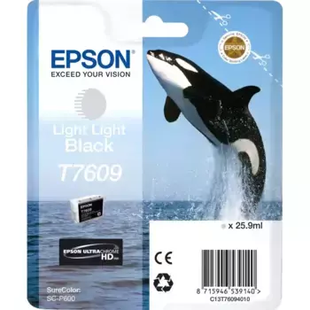 Картридж для струйного принтера EPSON T7609, Light Light Black (C13T76094010)