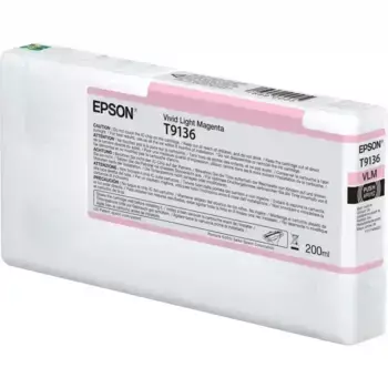 Картридж для струйного принтера EPSON T9136 Vivid Light Magenta (C13T913600)
