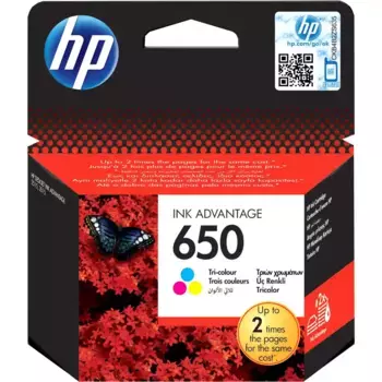 Картридж для струйного принтера HP 650 Tri-colour (CZ102AE)