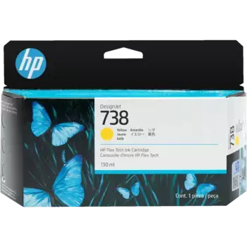 Картридж для струйного принтера HP 738 Yellow (498N7A)