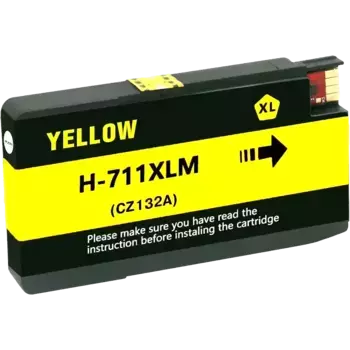 Картридж для струйного принтера NVP 711 Yellow (NV-CZ132A)