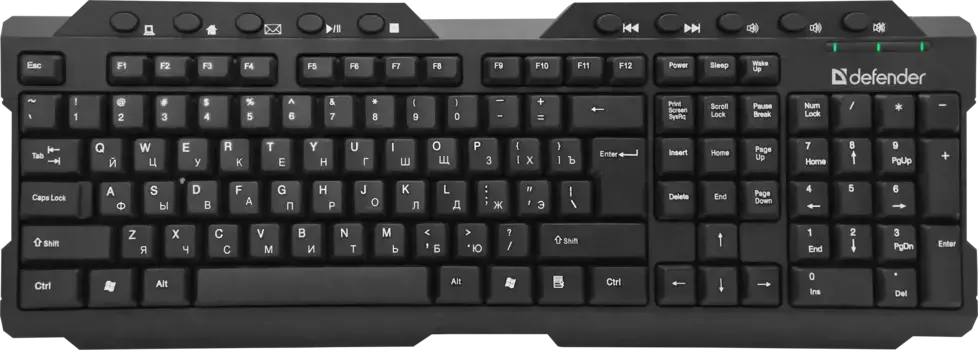 Клавиатура беспроводная DEFENDER Element HB-195 (45195)