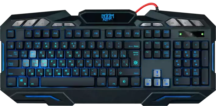 Клавиатура игровая DEFENDER Doom Keeper GK-100DL (45100)