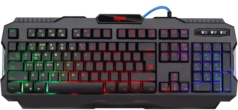 Клавиатура игровая DEFENDER Legion GK-010DL (45010)