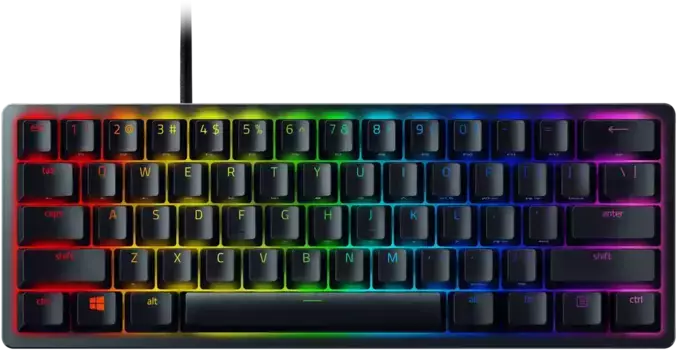 Клавиатура игровая RAZER Huntsman Mini Black (Clicky Optical Switch Purple) (RZ03-03391500-R3R1)