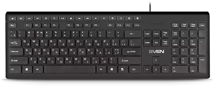 Клавиатура проводная SVEN KB-S307M (SV-018269)