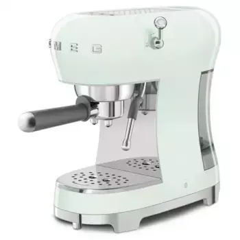Кофеварка рожковая SMEG ECF02PGEU, пастельный зеленый