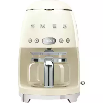 Кофеварка капельная SMEG DCF02CREU, кремовая