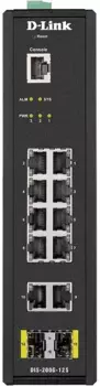 Коммутатор D-LINK DIS-200G-12S/A1A